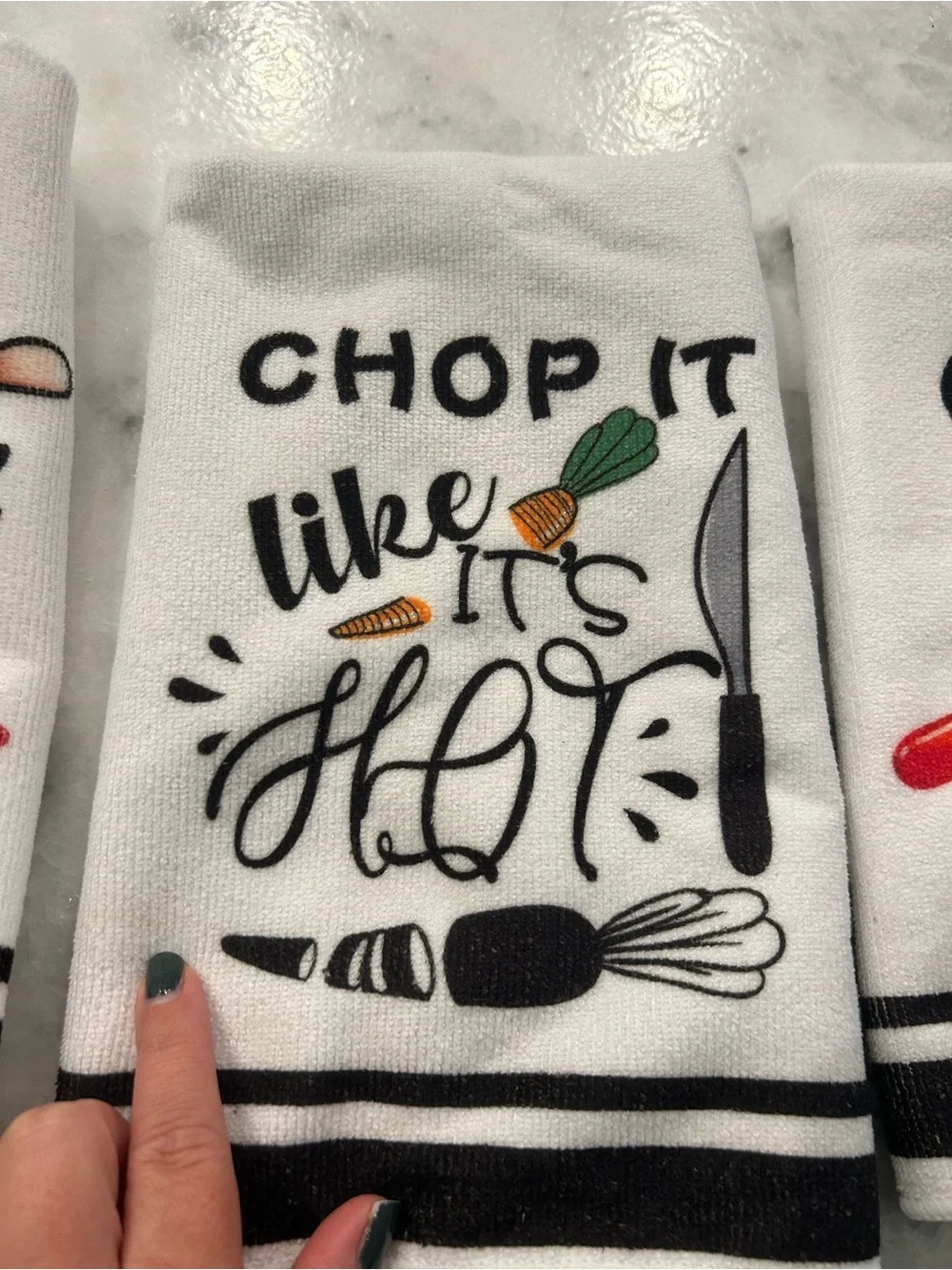 Microfiber kitchen towels